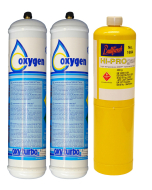 Oxyturbo Oxygen and Map/Pro Gas Cylinder Package 