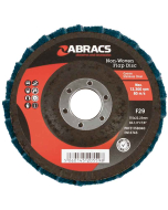 ABRACS Non-Woven Flap Disc 115mm  X 22mm Coarse