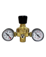 OxyTurbo Twin Gauge Regulator for use with Disposable Argon & CO2 Cylinders (225200)
