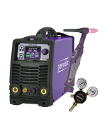 Parweld XTT 212DI AC/DC Pulsed TIG Inverter Welder Package