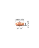 Parweld 2.4mm Collect Body for WP9:WP20 TIG Torch (13N28)