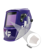 Parweld XR9720 Outer Cover Lenses for XR937H / XR940A Welding Helmet Pack of 10