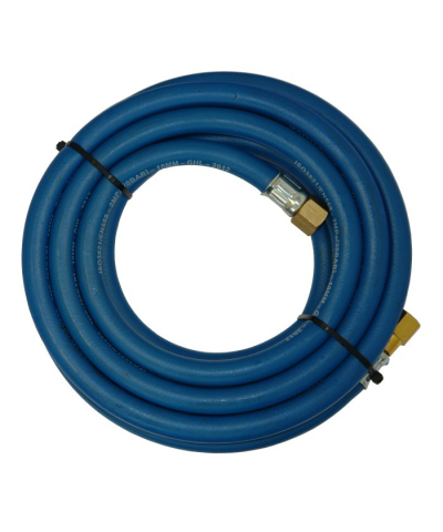 Parweld Blue 6mm Oxygen Hose Fitted with 1/4″ Check Valve