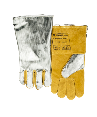 Weldas COMFOflex® Aluminized back Welding Gauntlet (10-2385) Large