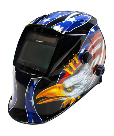 Parweld XR938H Eagle Large View Light Reactive Welding and Grinding Helmet