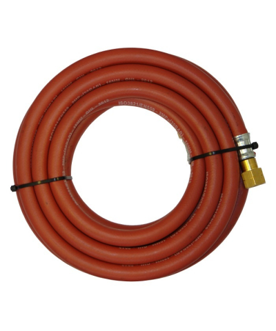 Parweld Red 6mm Acetylene Hose Fitted with 1/4″ Check Valve