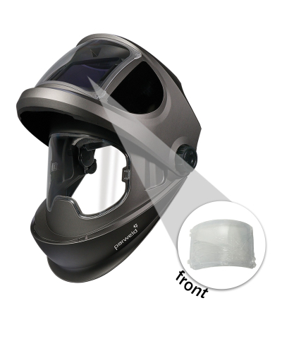 Parweld XR423 Curved Front Cover Lens for XR943H & XR943A | Pack of 5