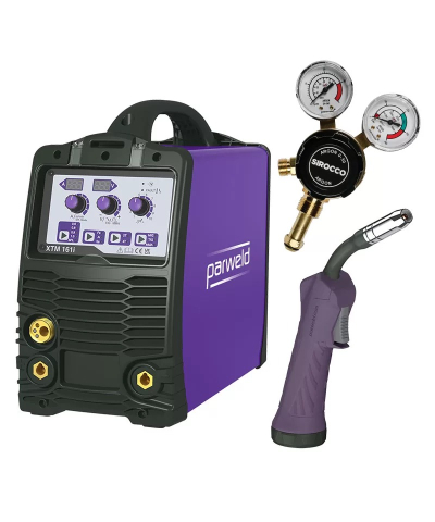 Parweld XTM 161I Single Phase MIG Inverter Package