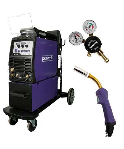 Parweld XTM 255i Multi-Process Synergic MIG Welder Inverter Package
