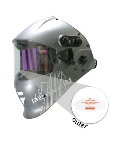 Parweld XR9520 Outer Visor for XR939H / XR950A Welding Helmet 