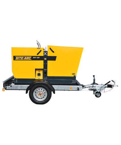 Site-Arc 500Amp DC Diesel Welder with Skid – 15KVA Generator