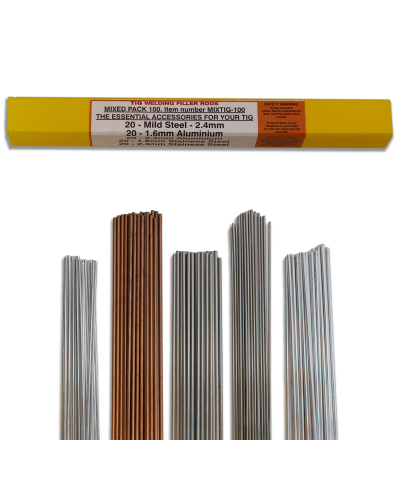 TIG Welding Filler Rods Mixed Pack of 100