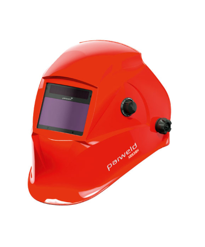 Parweld XR938H Red Large View Light Reactive Welding and Grinding Helmet