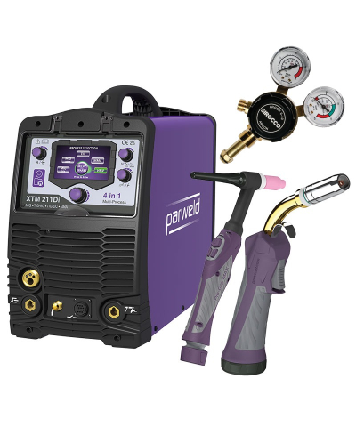 Parweld XTM 211Di Multi-Process 4-in-1 Welding Inverter Package